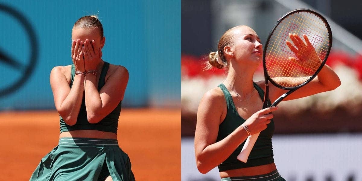 WATCH: Anastasia Potapova breaks down in tears after emotional victory sends her from lucky loser to Madrid Open SF