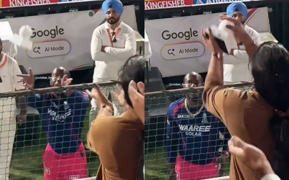 Jofra Archer Dazzles with Dot Ball Award in IPL 2026 Showdown