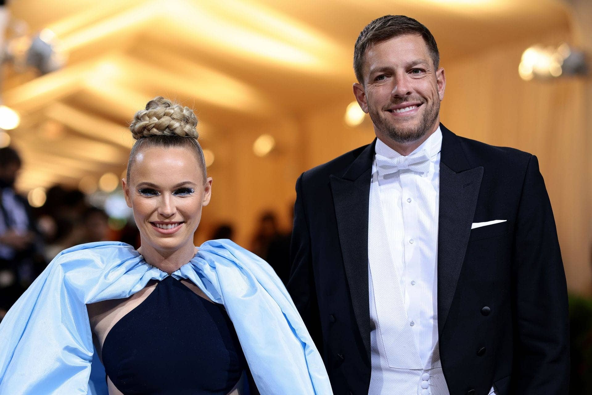 Caroline Wozniacki ne diya pyaar bhara paighaam David Lee ko