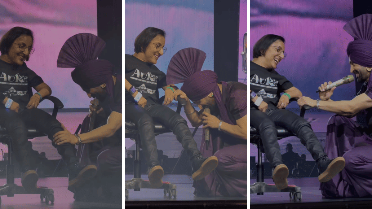 Diljit Dosanjh Invites Fan on Stage, Sparks Love Online