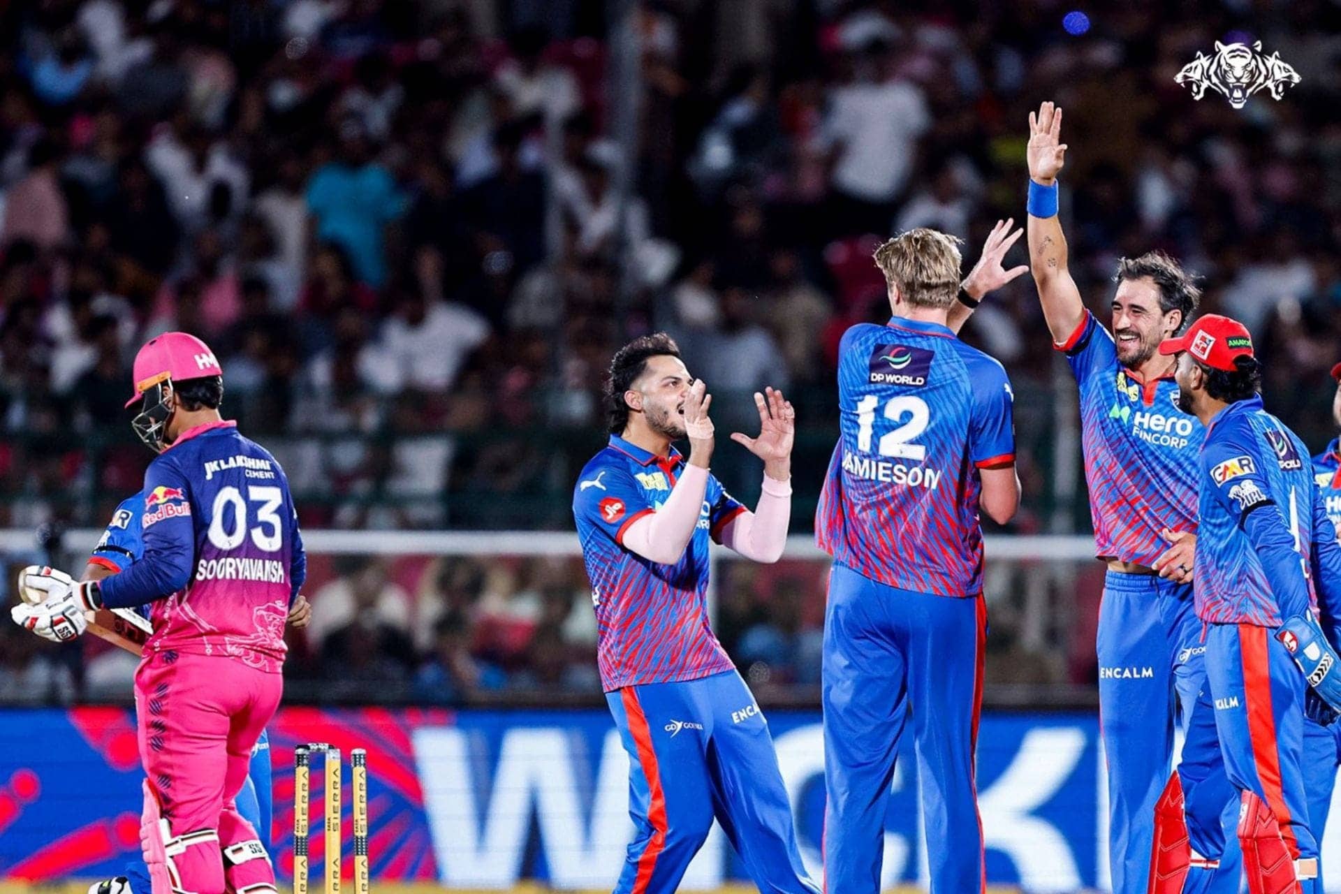 Kyle Jamieson sends Suryavanshi packing for just 4 runs