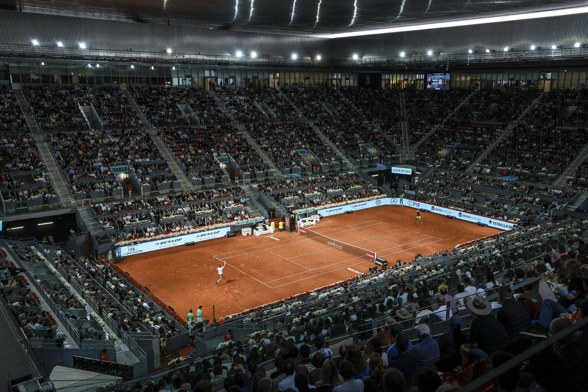 Madrid Open: Tennis Ka Comedy Show with Cake and Models