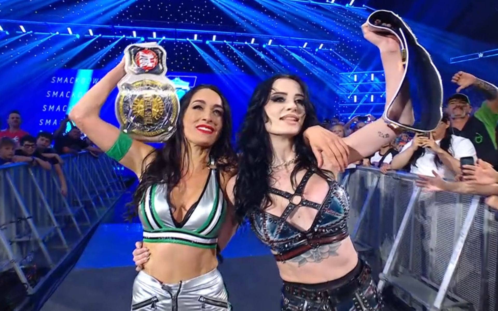 Brie Bella and Paige's Sneaky Tag Team Triumph on SmackDown