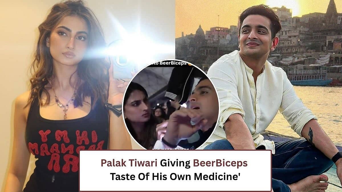 Palak Tiwari's Nod Game Has Ranveer Allahbadia Shook
