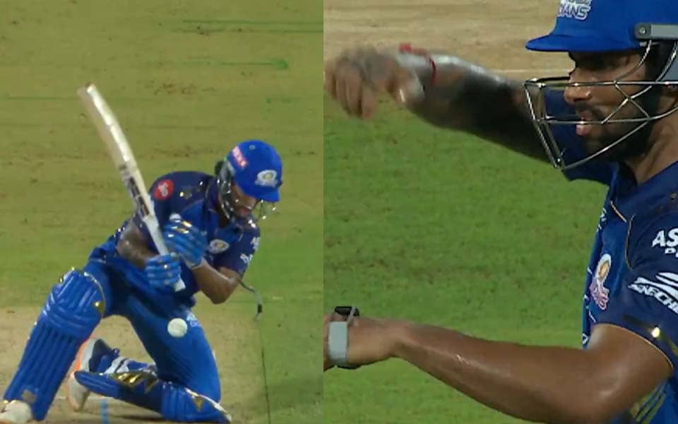 Tilak Varma's Whoop Band Takes a Dive in CSK vs MI Showdown