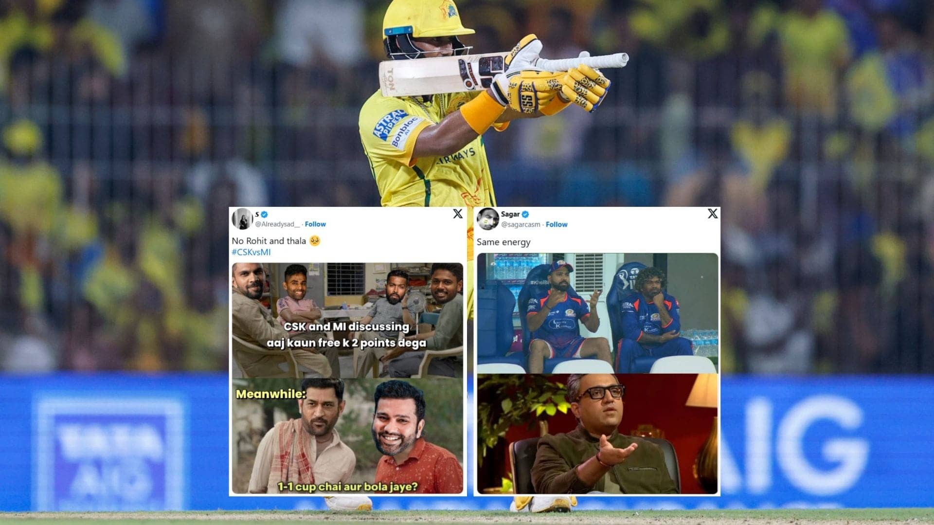 CSK's Hilarious Win vs MI Sparks Memes in IPL 2026