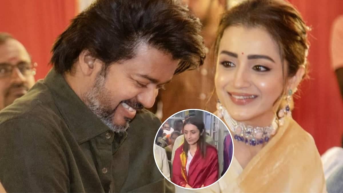 Trisha Krishnan Celebrates 43rd Birthday at Temple on Election Day