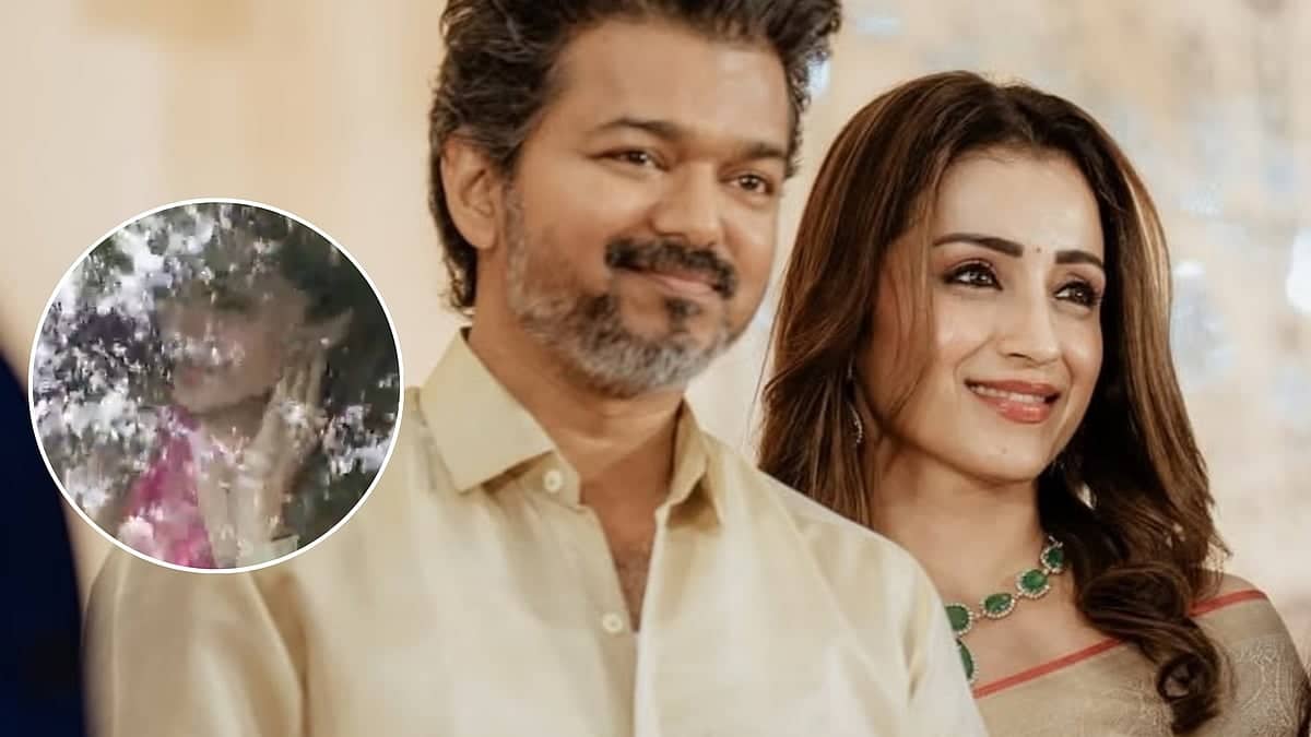 Trisha Krishnan Celebrates Birthday at Vijay's Home Amidst TVK Win