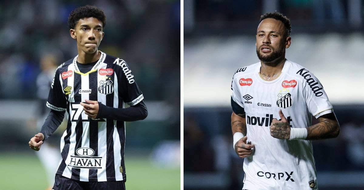 Neymar aur Robinho Junior ka Santos training mein drama!