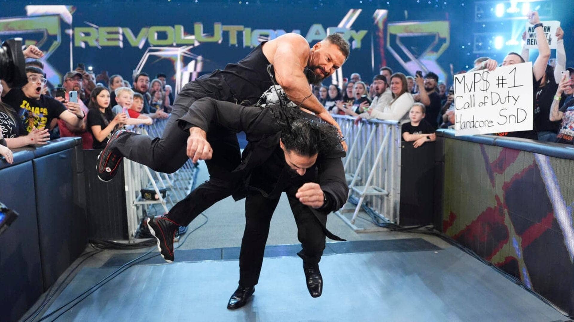 Bron Breakker's 60 MPH Spear Shocks Seth Rollins on RAW