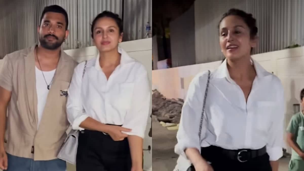 Huma Qureshi and Rachit Singh Spark Wedding Buzz in Mumbai