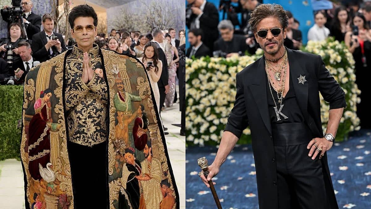 Karan Johar's Met Gala Moment: SRK's Vibes Were Everything