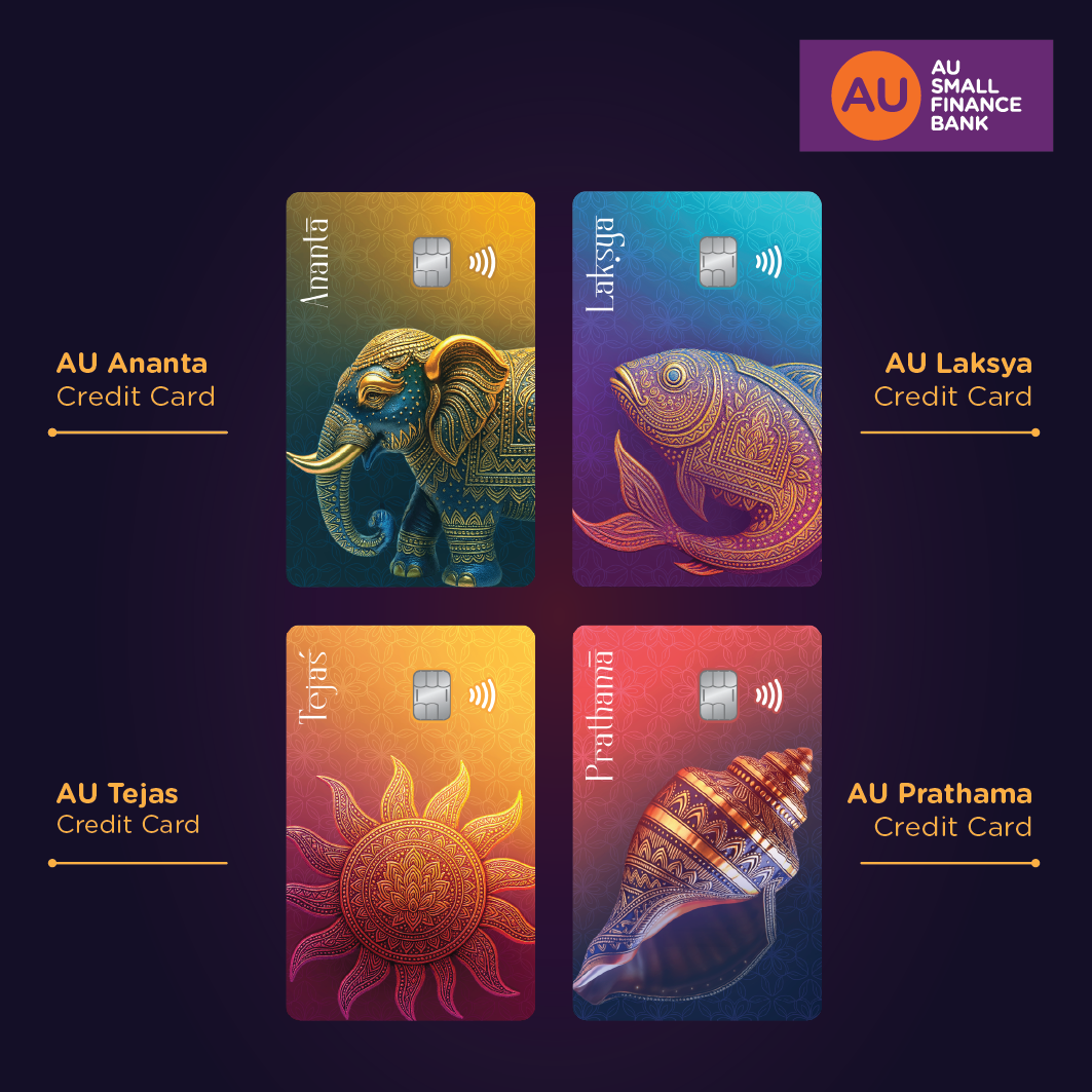 AU SFB ka chaar card ka dhamaka: Lounge, discounts, aur mazaa!