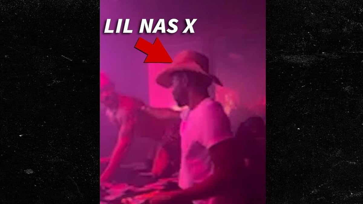 Lil Nas X Steals the Show with Cash Tossing at The Abbey