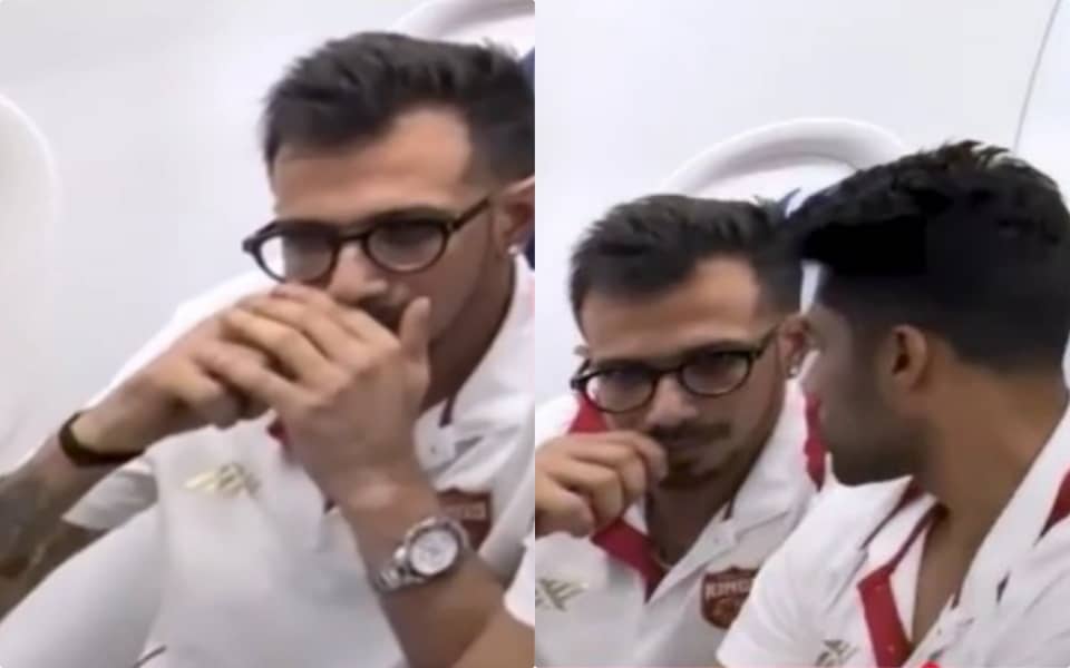 Chahal's Smoky Airplane Antics Spark Fan Frenzy and Frowns