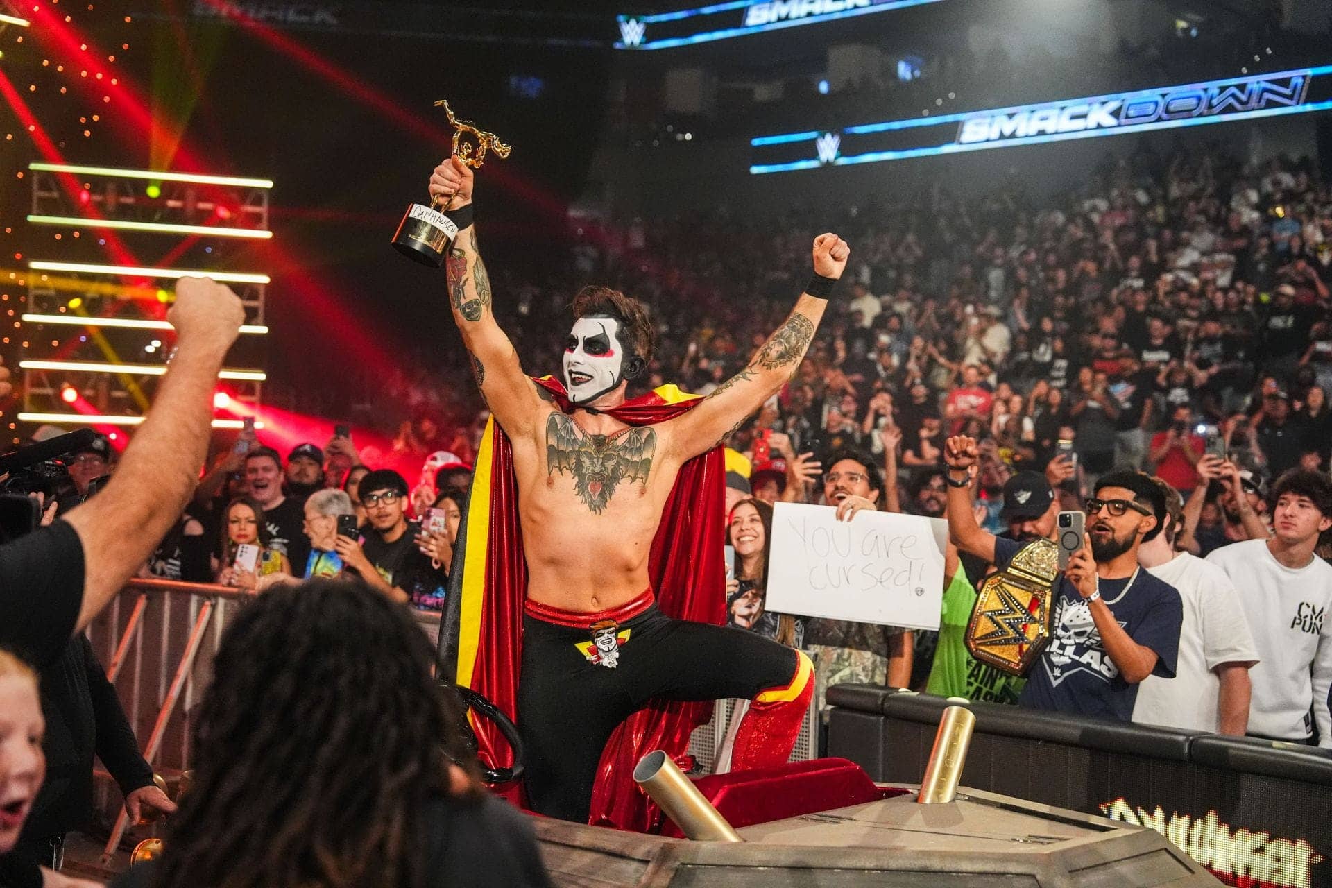 Danhausen's Hair Secret and Mystery Partner for Backlash