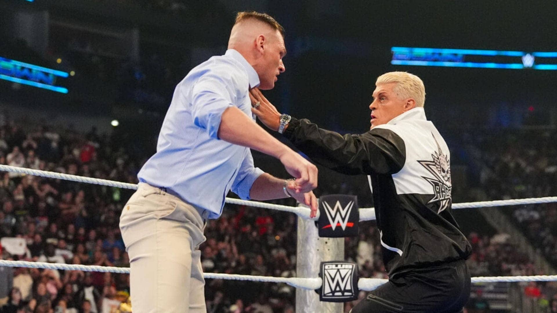 Gunther's Electrifying Challenge to Cody Rhodes on SmackDown