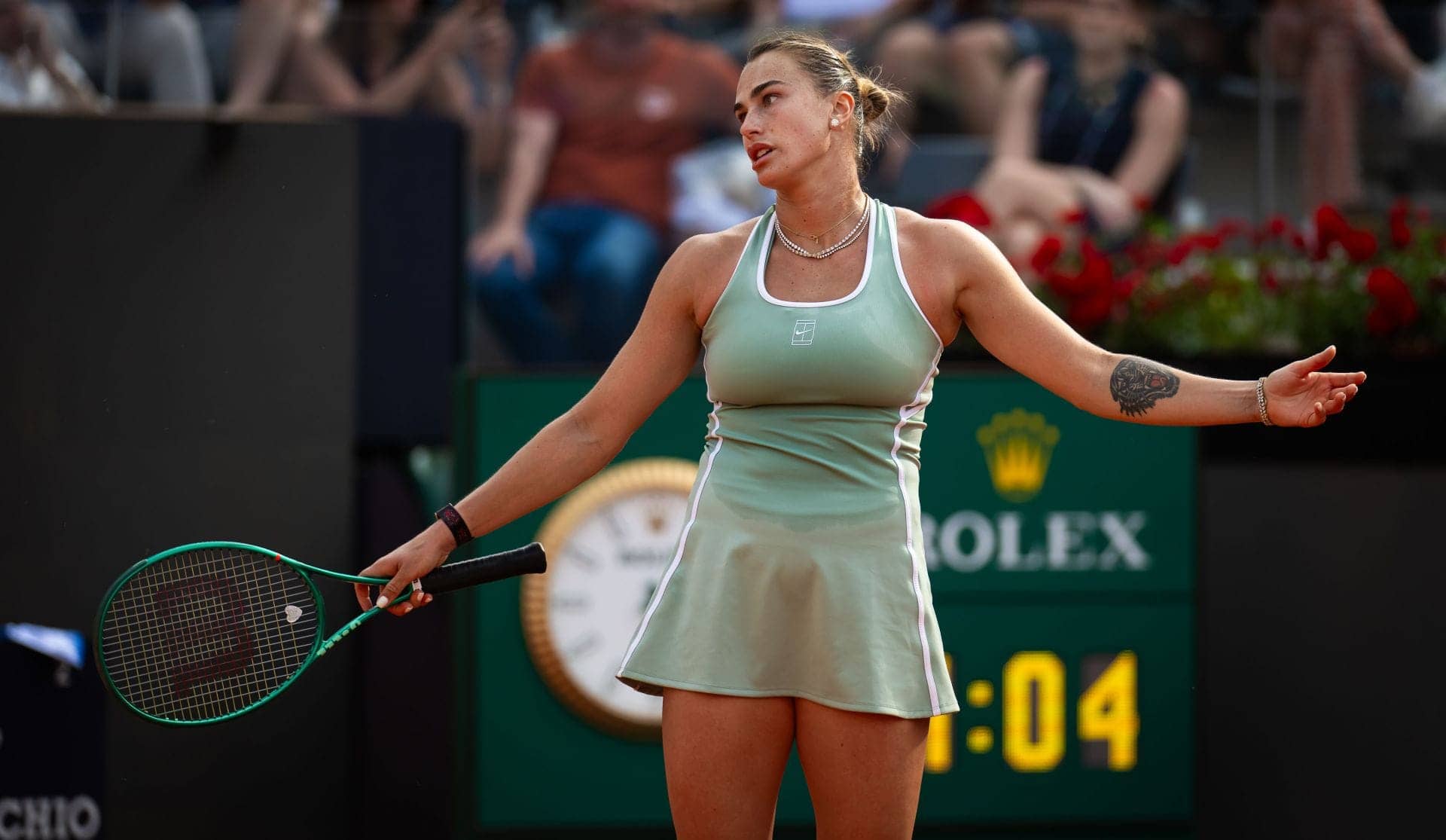 Aryna Sabalenka ka Italian Open mein drama aur haar