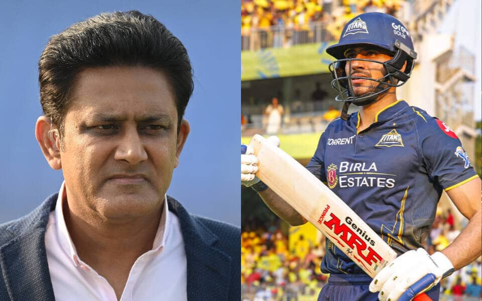 Shubman Gill's 84 lights up the stadium, Kumble's praises flow