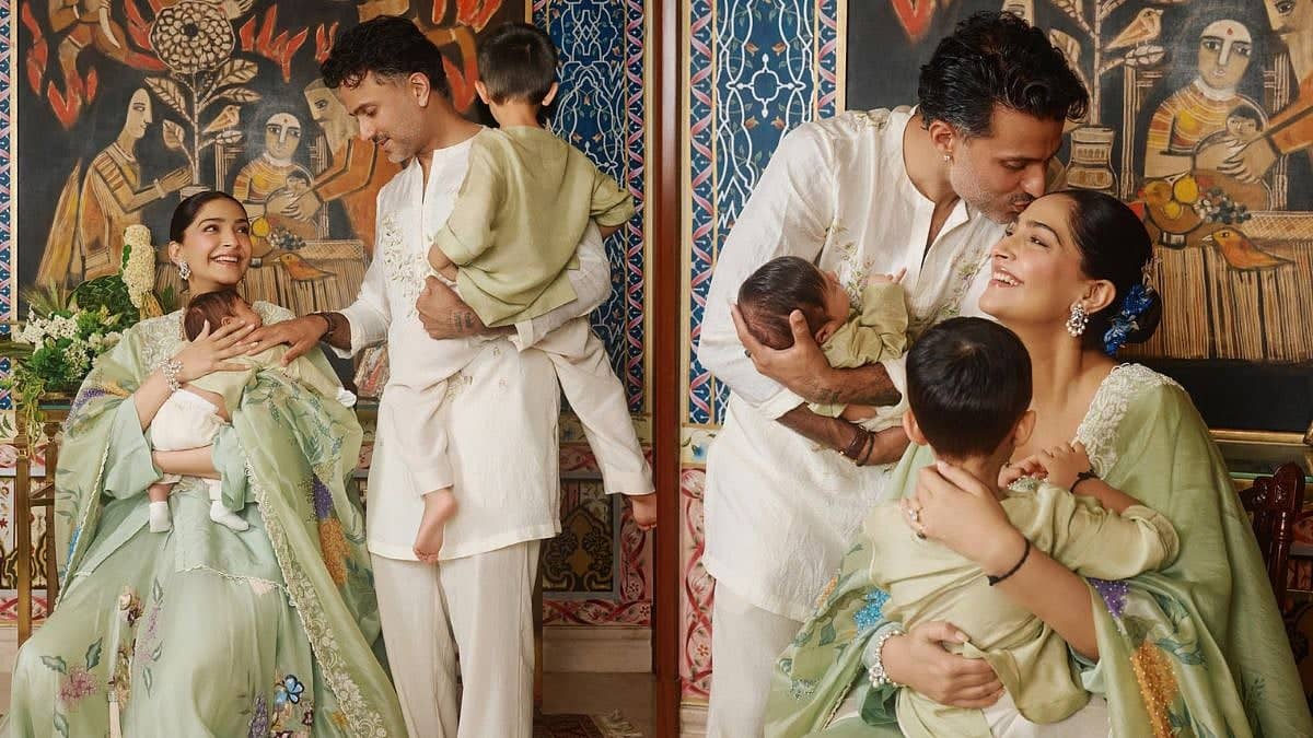 Sonam Kapoor & Anand Ahuja Introduce Baby Rudralokh in Style