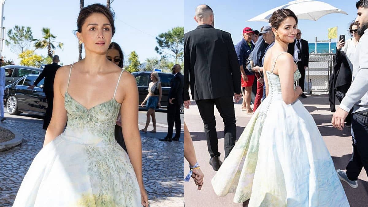 Alia Bhatt Shines at Cannes 2026 in Minty Fresh Style