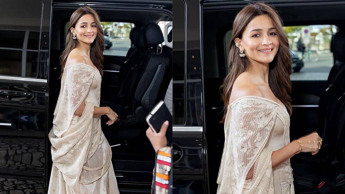 Alia Bhatt Dazzles Cannes 2026 In Ivory Gown Extravaganza