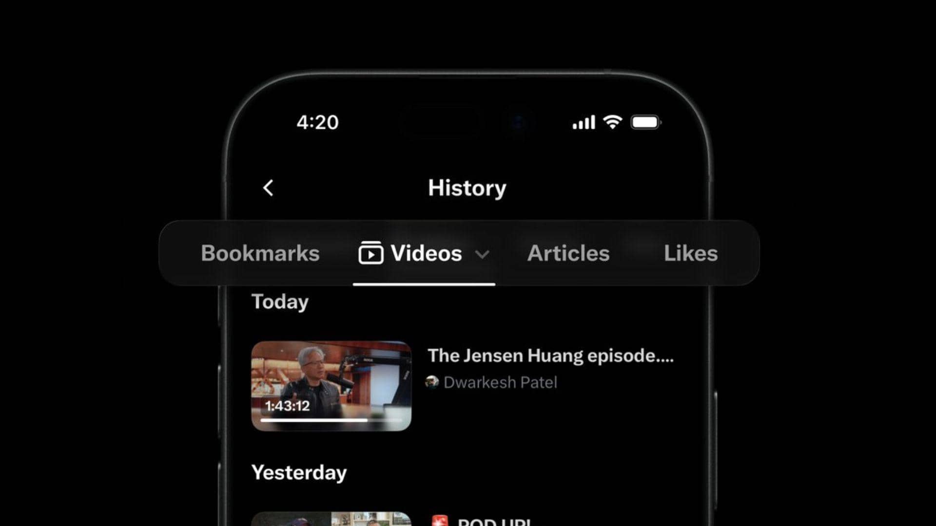 X's New History Tab: Your Content Hub, Baby!