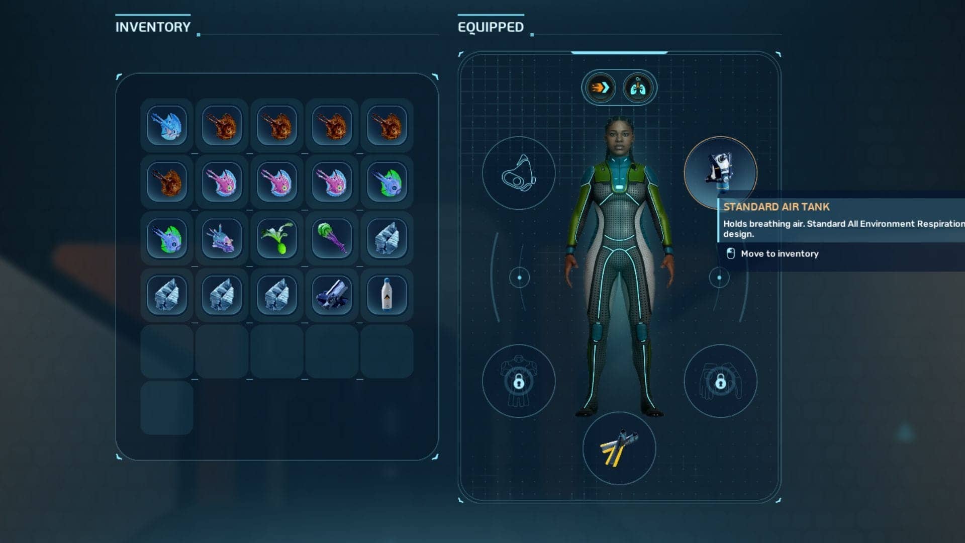 Unlock the Enchantment of the Standard Air Tank in Subnautica 2