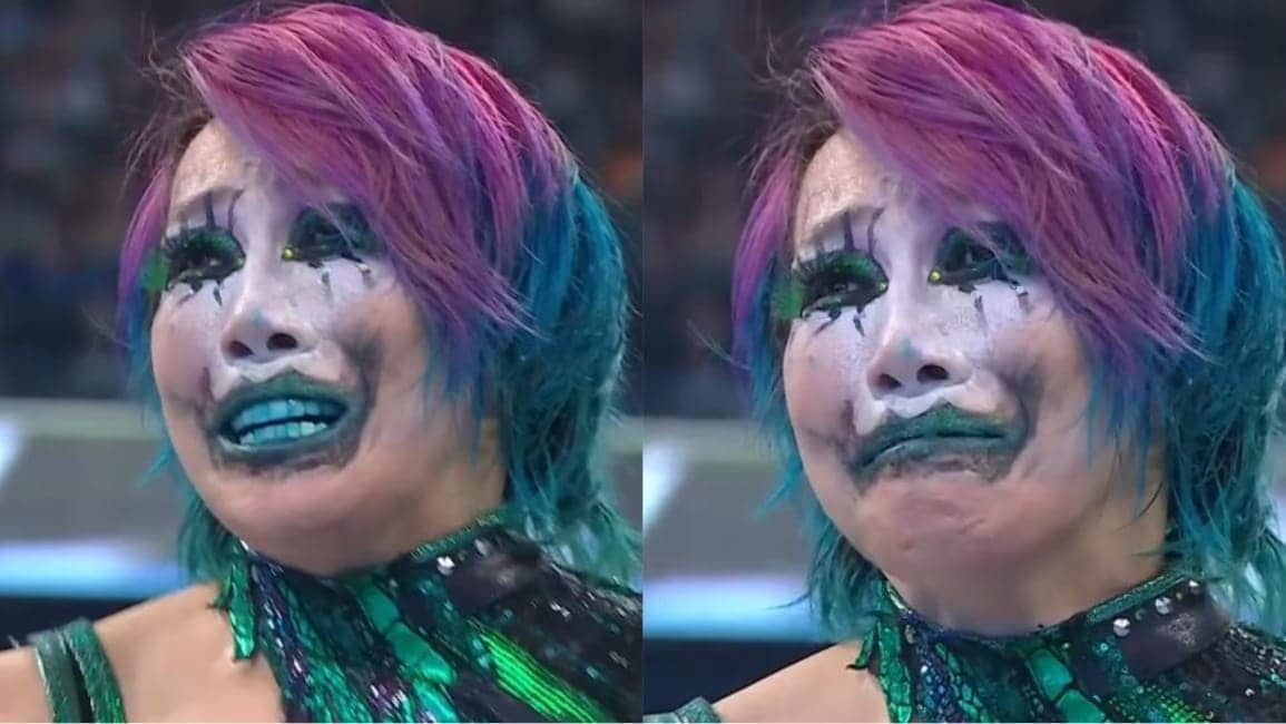 Asuka's Tearful Moment Sparks Concern Among WWE Fans