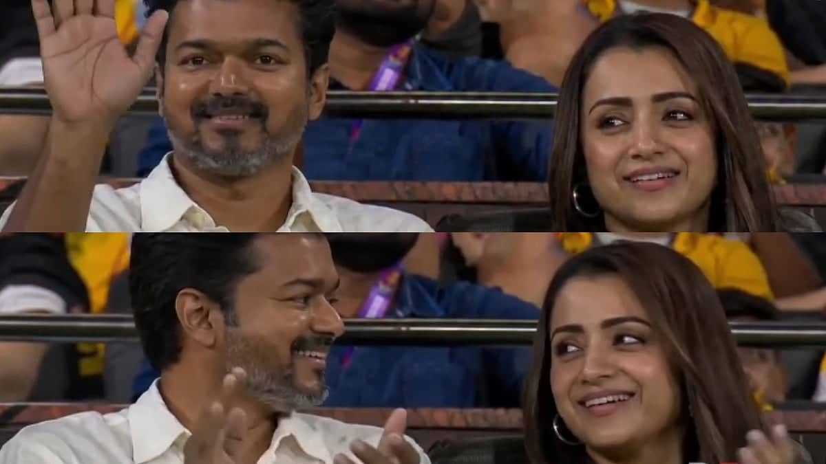 Are Vijay and Trisha Dating? IPL Video Sparks Rumors!