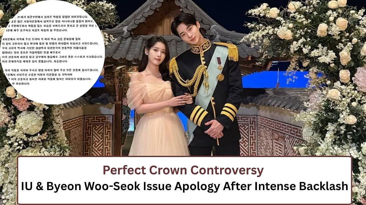 IU and Byeon Woo-seok Apologize After 'Perfect Crown' Spell