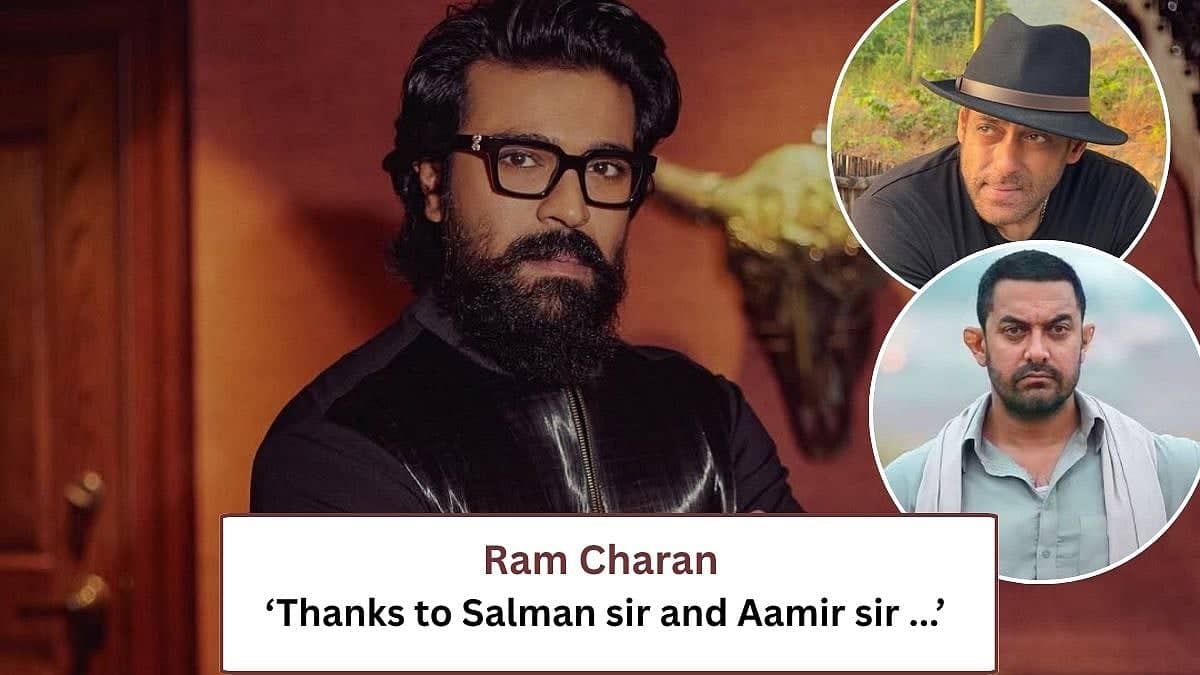 Ram Charan Shouts Out to Salman and Aamir at Peddi Launch
