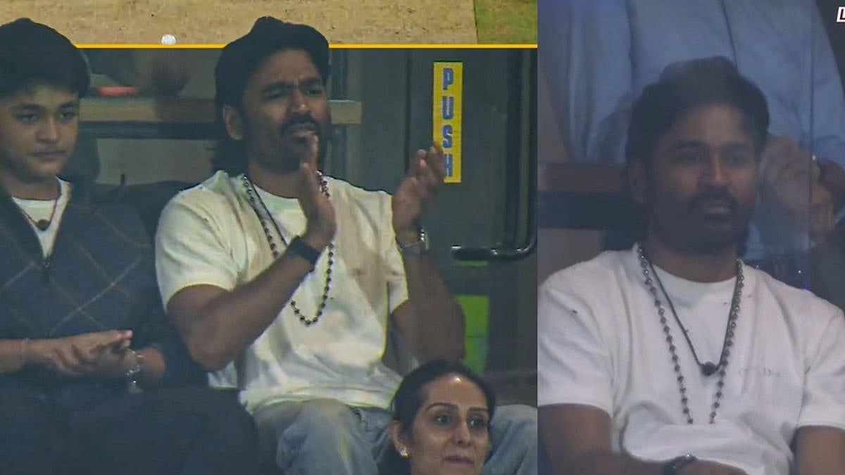 Dhanush and Sons Bring the Cheers as Dhoni's Farewell Looms