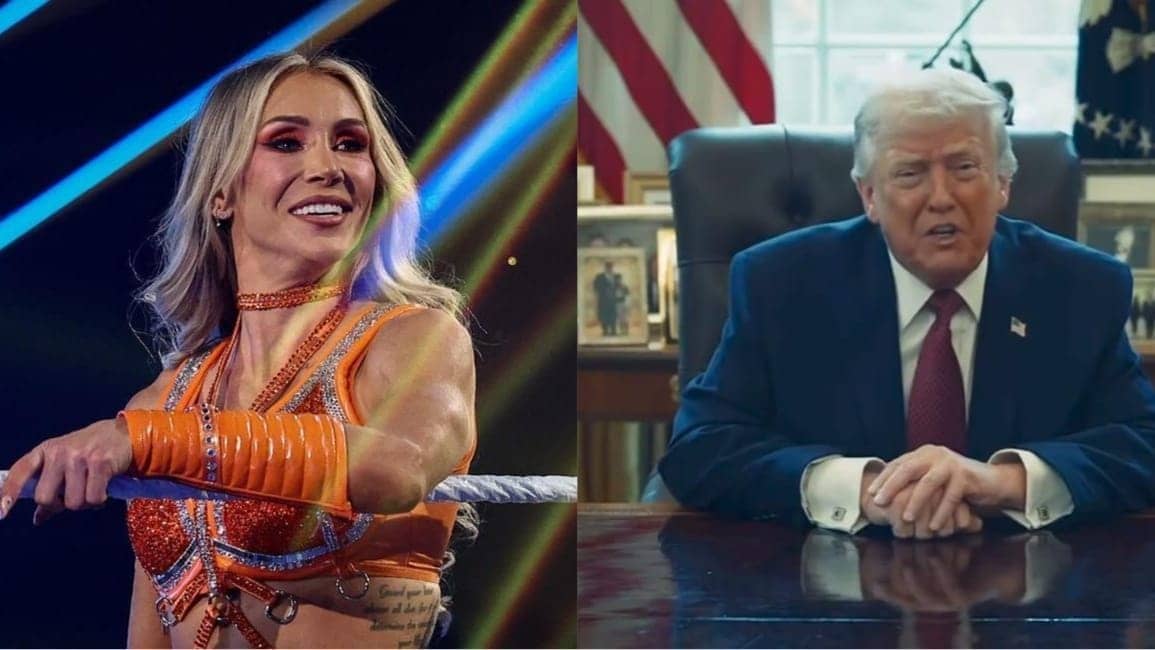 Charlotte Flair, Bron Breakker aur WWE ka dhamaka White House mein!