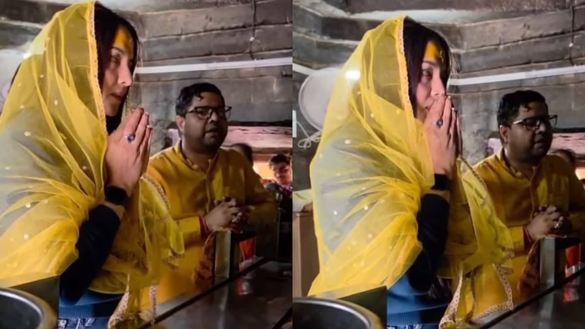 Celina Jaitly's Dramatic Temple Prayer for Family Reunion