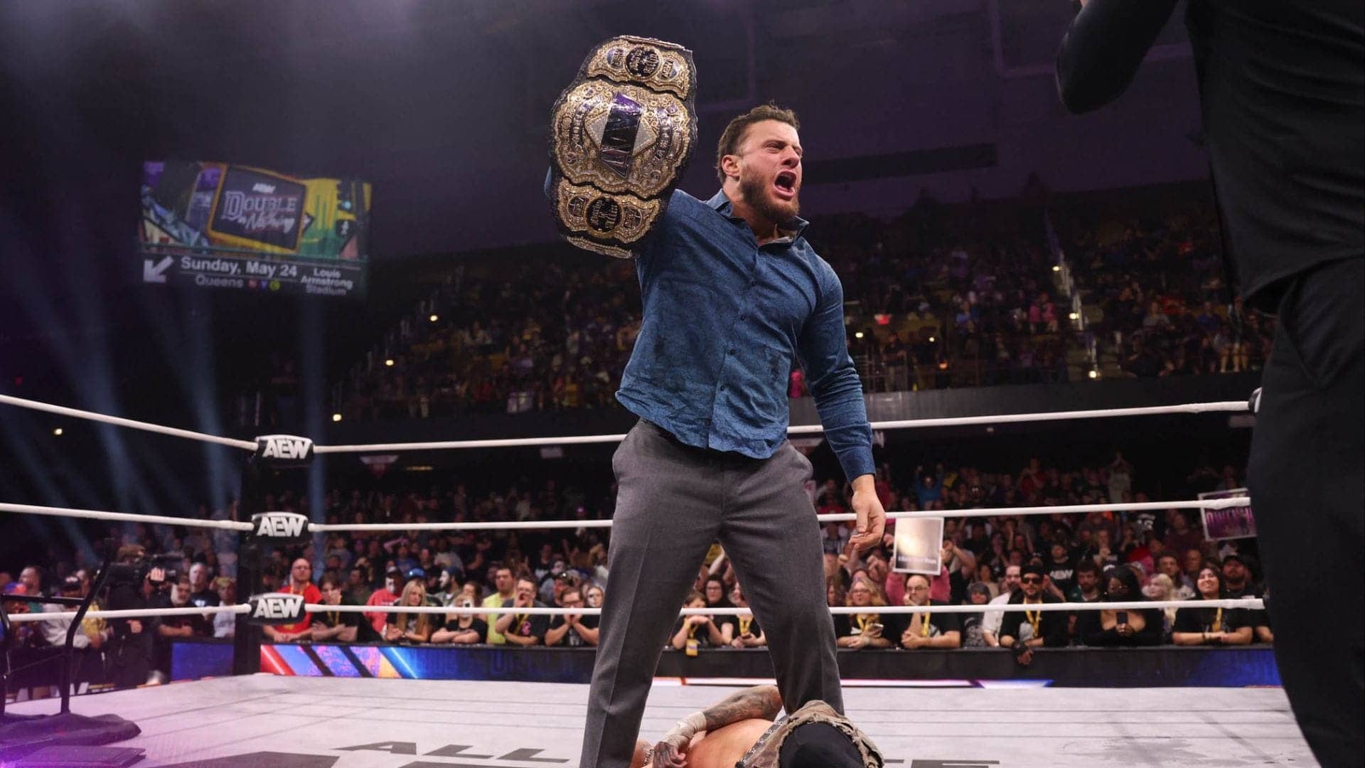 MJF Calls Out WWE for Spreading Fake News About AEW