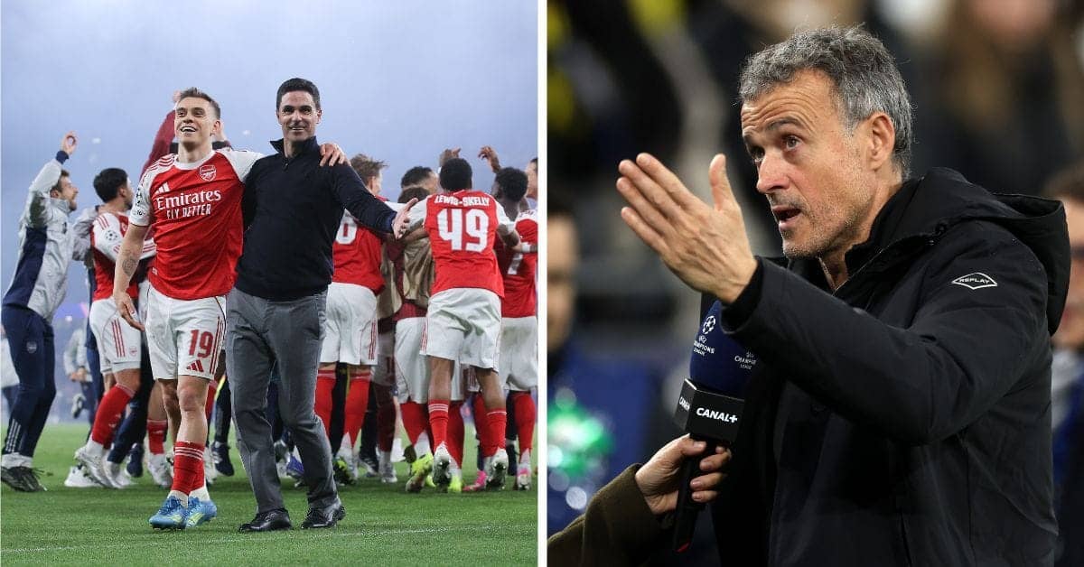 Luis Enrique Gears Up for Epic Showdown with Arsenal Gunners