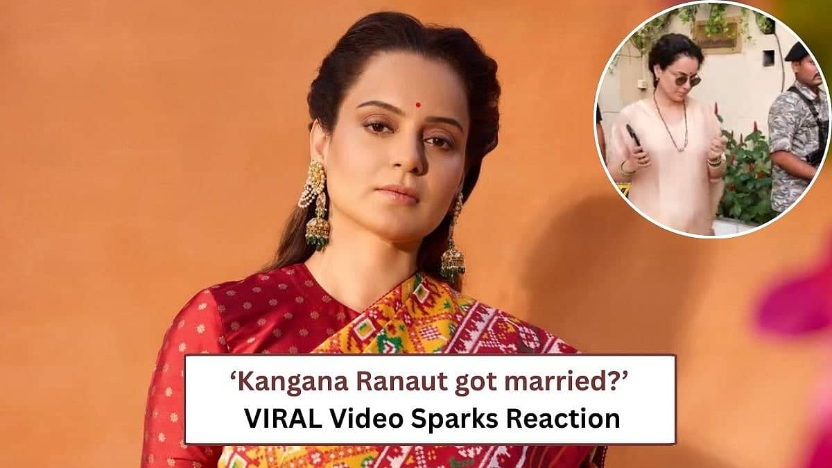 Kangana Ranaut Sparks Wedding Buzz With Mangalsutra Video