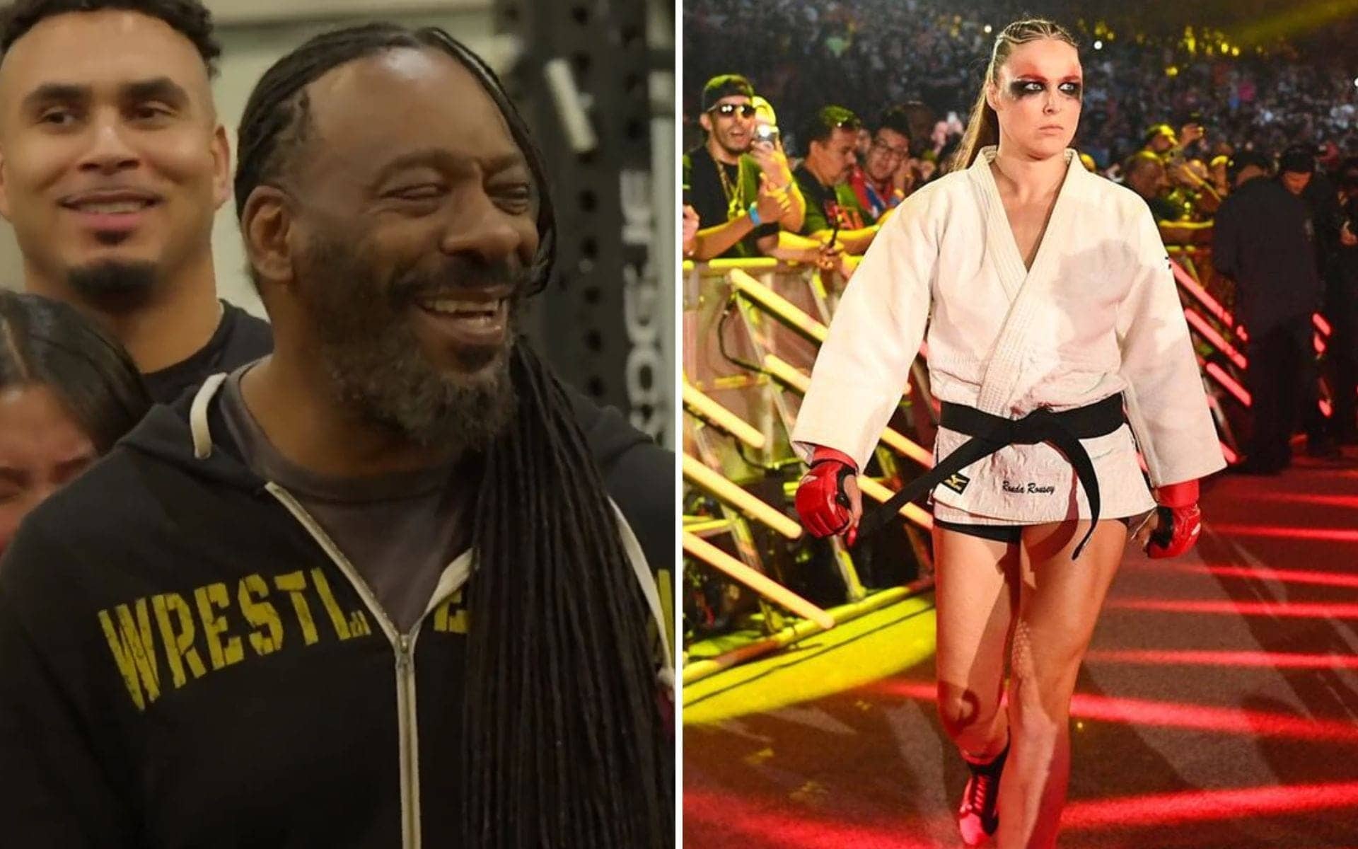 Booker T Claims Ronda Rousey vs Gina Carano Was a Setup