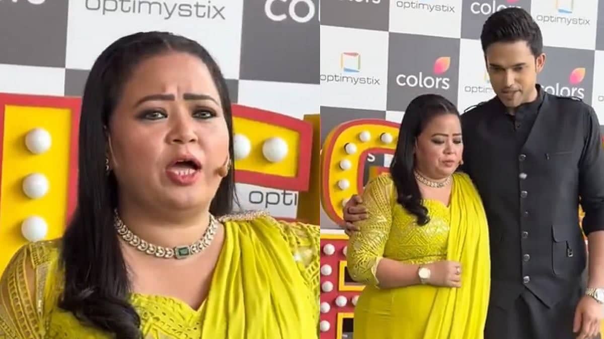 Bharti Singh and Parth Samthaan's Fun Paparazzi Antics