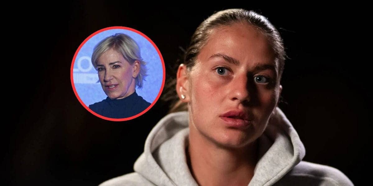Chris Evert Backs Marta Kostyuk After Missile Close Call