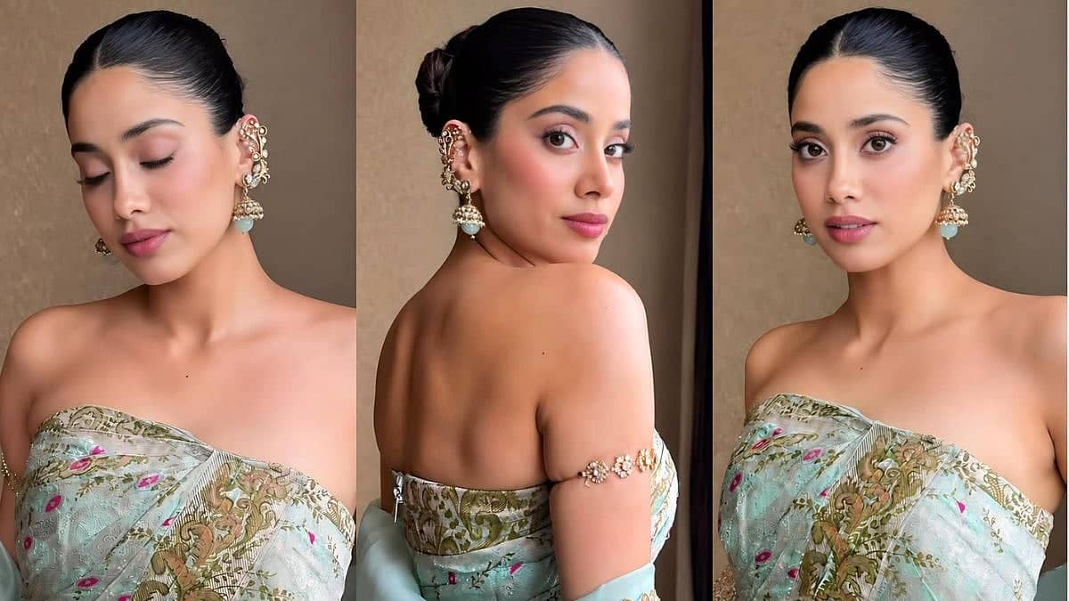 Janhvi Kapoor’s Banarasi Gown: A Tremendous Fashion Win