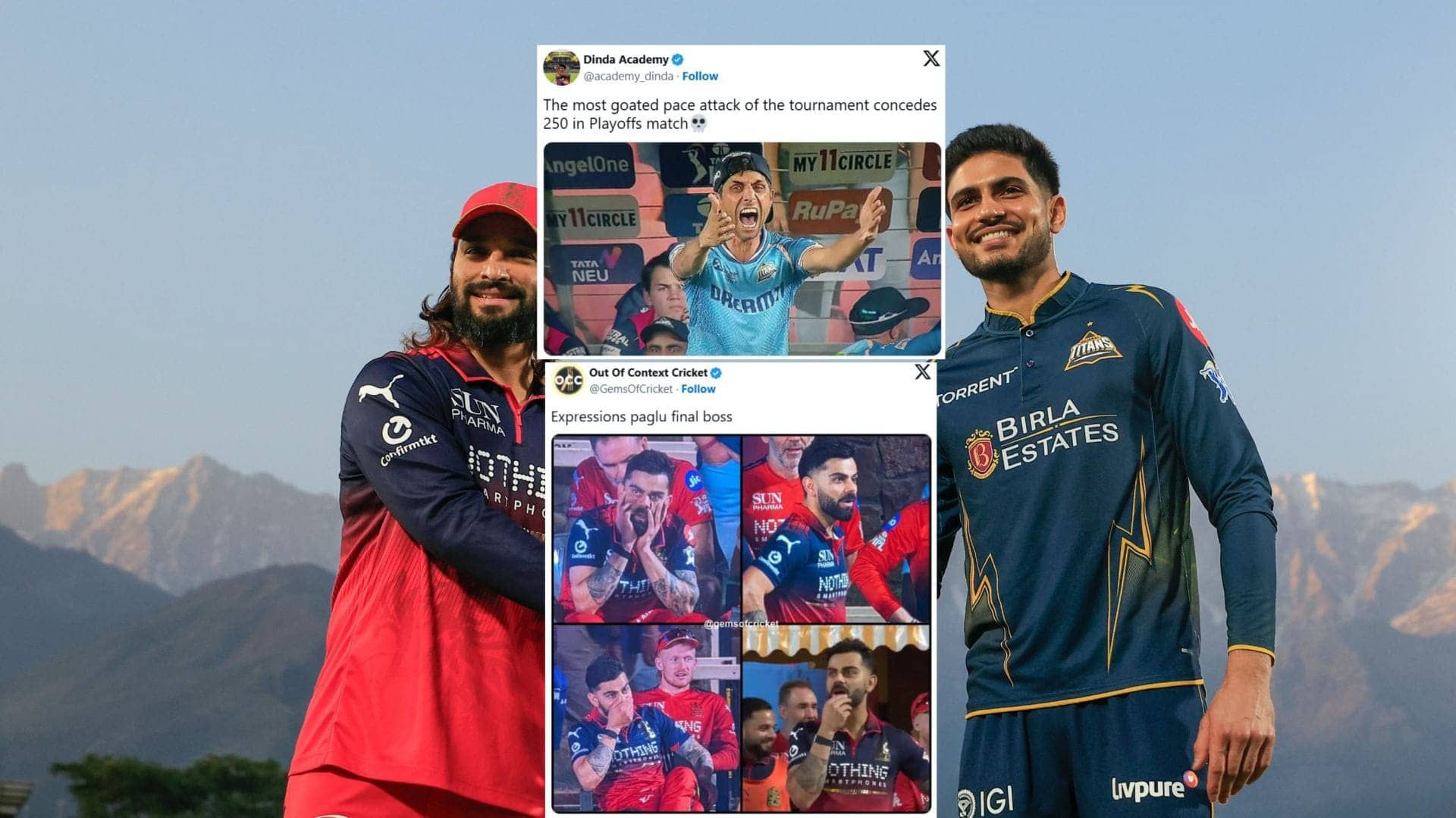 RCB Blasts to 254 in IPL 2026 Qualifier 1 Against GT