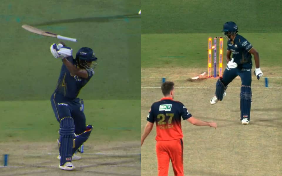 Sai Sudharsan's Bat Slip Shocks IPL 2026 Qualifier 1