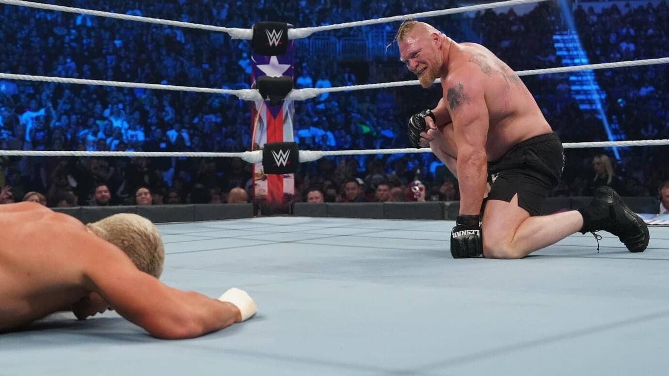 Brock Lesnar's Epic Return: The Beast is Back for More Fun!