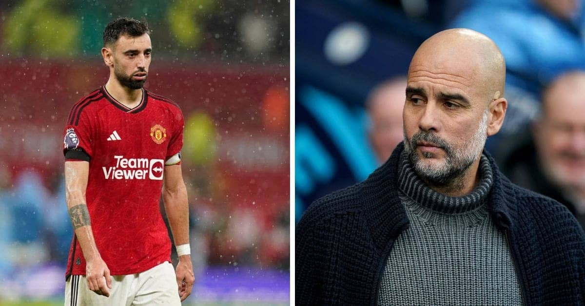 Guardiola Shows Bruno Fernandes' Tantrum to Teach Discipline