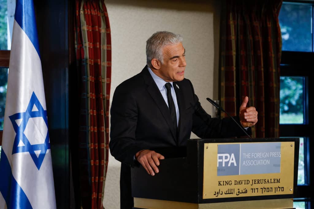 Lapid Raises Concerns Over US-Iran Deal, Calls It Dangerous