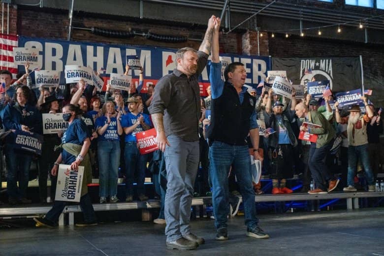 Bernie Sanders Brings the Fun to Maine for Platner's Push