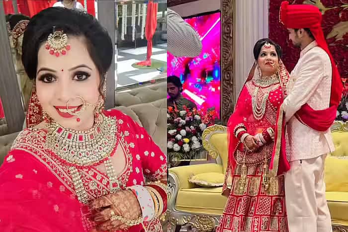 Dhinchak Pooja Sparks Wedding Rumors with Bridal Pics