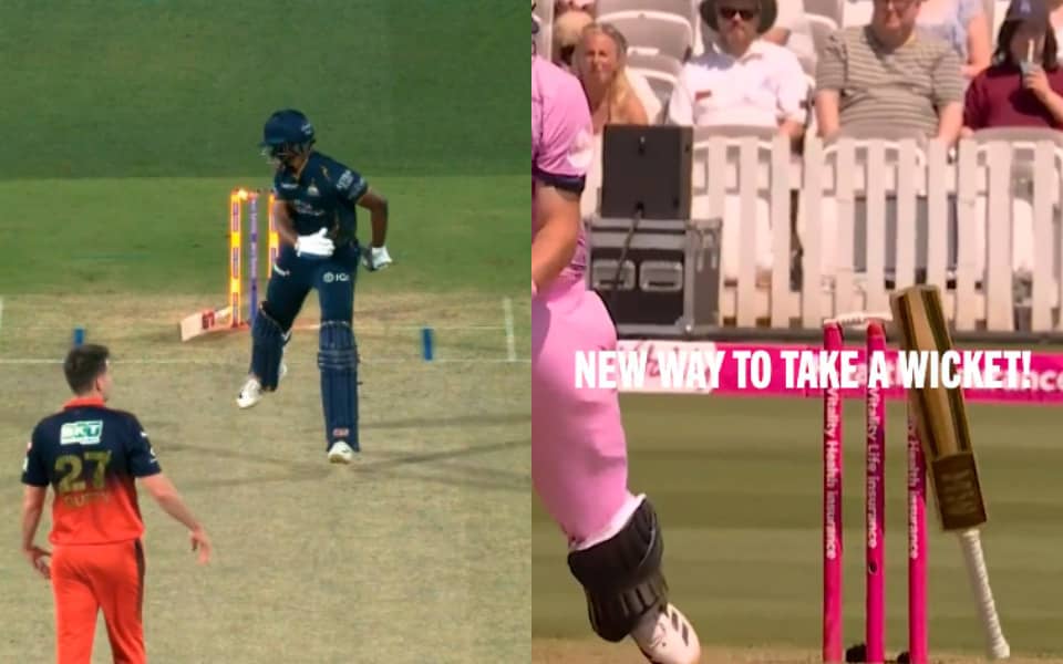 Sai Sudharsan and Ryan Higgins: Hit-Wicket Comedy in Cricket
